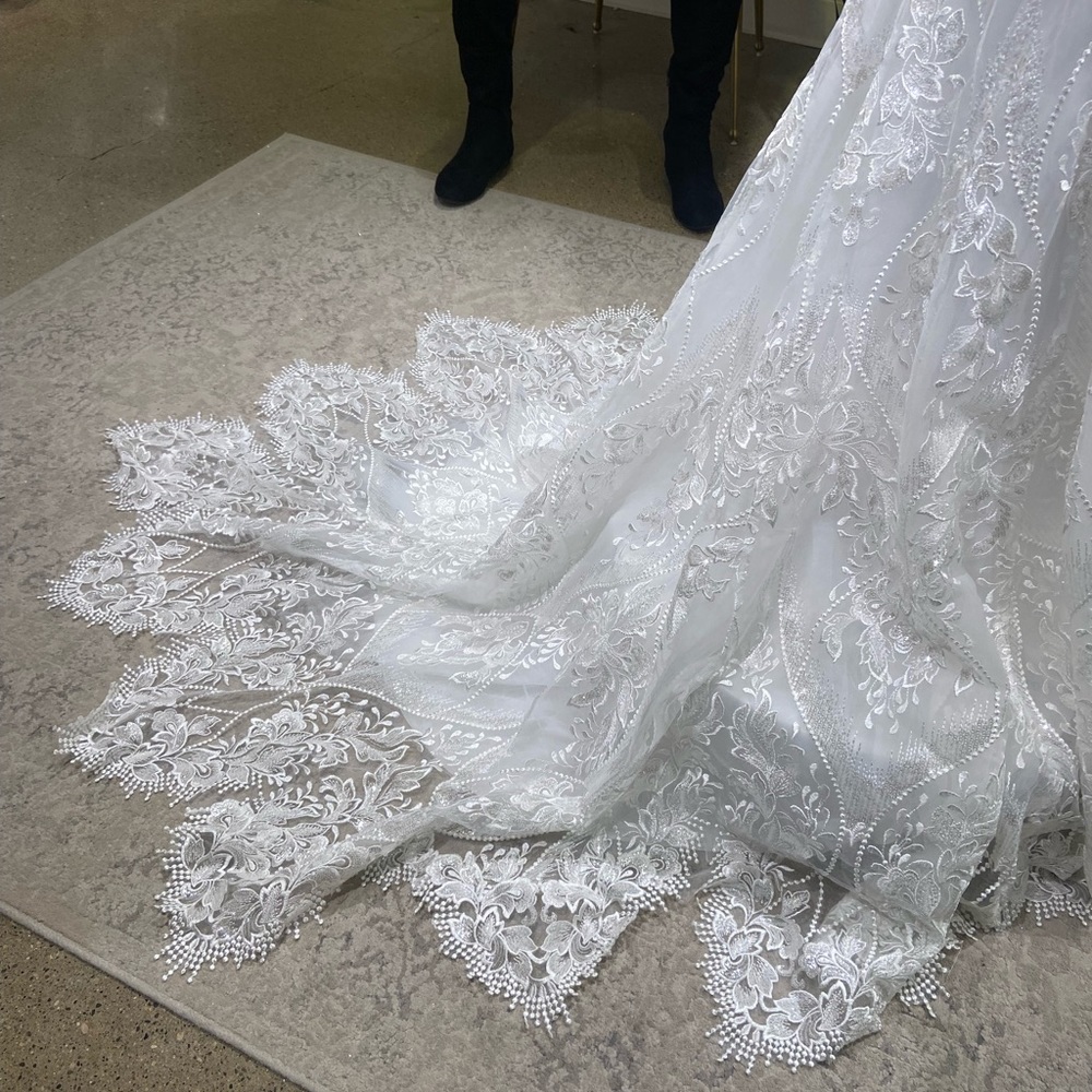 Louvre Couture Wedding Dress - Picture 5 of 8